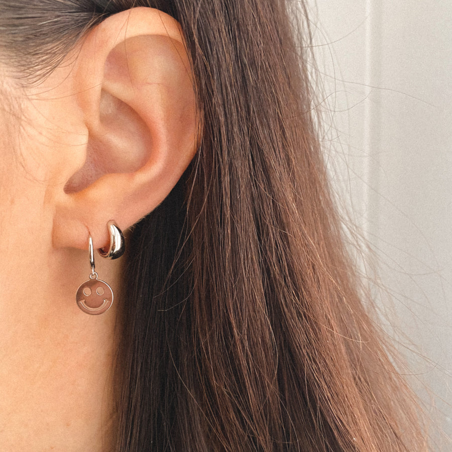 Boucles d'Oreilles Holda - argent