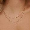 Collier Dainty - Plaqué or
