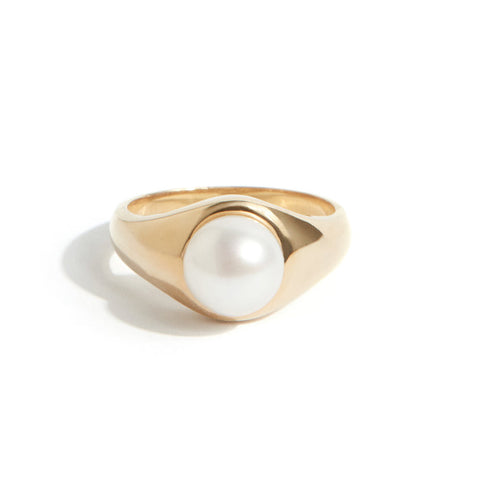 Bague Perle D'Eau Douce - vermeil